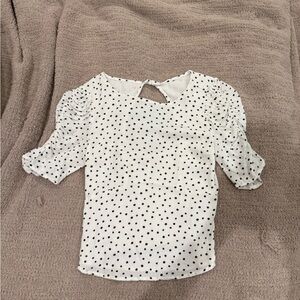 Abercrombie & Fitch Polka Dot Top
